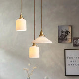 Suspension en céramique plissée Hecate | Design scandinave moderne
