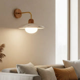 Applique murale Jocelyn en travertin moderne | Applique en pierre naturelle