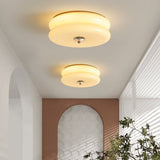 Deckenleuchte Lea Art Deco Rund – Elegante Deckenleuchte aus Glas