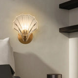 Applique murale Luis Shell – Élégante applique côtière pour chambre et salon
