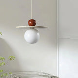Lysira Skandinavien Travertin Scheiben-Pendelleuchte | Minimalistische Steinlampe