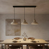 Suspension Maja Wabi-Sabi en travertin | Luminaire suspendu en pierre naturelle