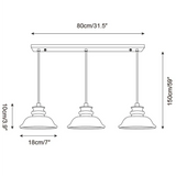 Suspension Maja Wabi-Sabi en travertin | Luminaire suspendu en pierre naturelle