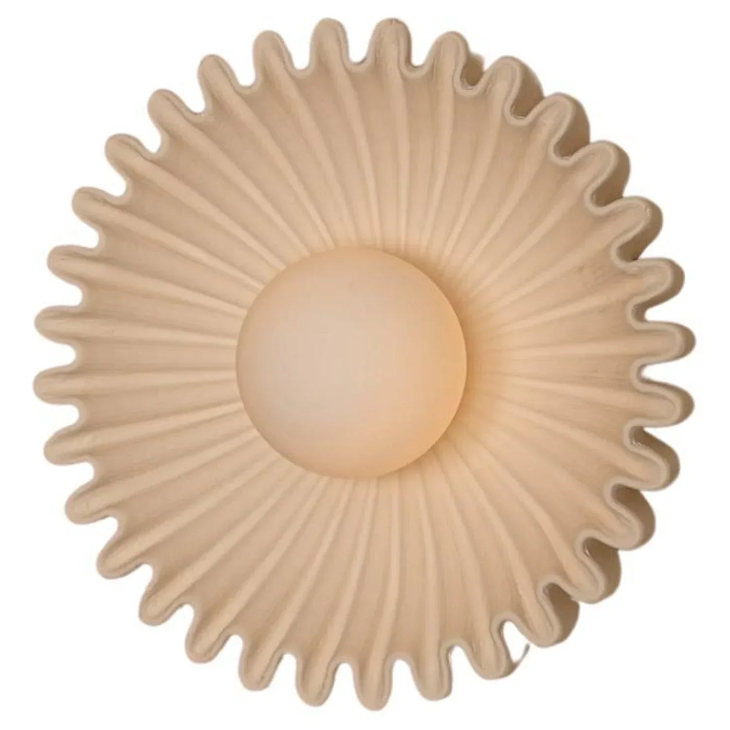 Marenys Modern Ceramic Flower Wall Light | Nordic Wabi-Sabi Sconce