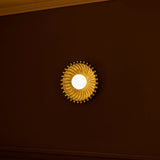 Marenys Modern Ceramic Flower Wall Light | Nordic Wabi-Sabi Sconce
