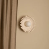 Marenys Modern Ceramic Flower Wall Light | Nordic Wabi-Sabi Sconce