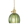 Suspension Marlee petite fleur en verre | Lustre élégant en verre floral
