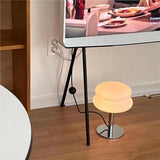 Finn Bauhaus Minimalist Glass Table Lamp | Mid-Century Modern Desk Light