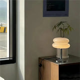 Finn Bauhaus Minimalist Glass Table Lamp | Mid-Century Modern Desk Light