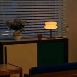 Finn Bauhaus Minimalist Glass Table Lamp | Mid-Century Modern Desk Light