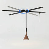 Rail de plafond mobile rotatif Morris 360° pour suspensions | Ailampplus