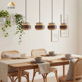 Orvina Travertine Pendant Light - Japandi Wabi-Sabi Stone Kitchen Island Lamp