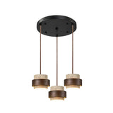Orvina Travertine Pendant Light - Japandi Wabi-Sabi Stone Kitchen Island Lamp