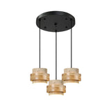 Orvina Travertine Pendant Light - Japandi Wabi-Sabi Stone Kitchen Island Lamp