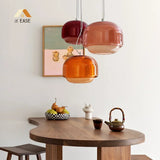 Pericles Colorful Spherical Glass Pendant Light | Modern Art Ceiling Lamp