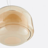 Pericles Colorful Spherical Glass Pendant Light | Modern Art Ceiling Lamp