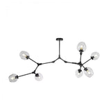 Polak Branching Glass Pendant Light | Modern Mid-Century Chandelier