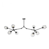 Polak Branching Glass Pendant Light | Modern Mid-Century Chandelier