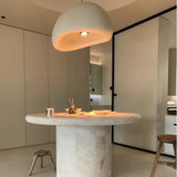 Khmara Wabi-Sabi Cloud Pendant Lamp | Organic Resin Dome Light - Ailampplus