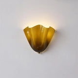 Sheryl Modern Seashell Glass Wall Light - Elegant Coastal Sconce