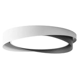 Solvane Minimalistische Doppelring-LED-Deckenleuchte | Moderne Aufbauleuchte