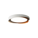 Solvane Minimalistische Doppelring-LED-Deckenleuchte | Moderne Aufbauleuchte