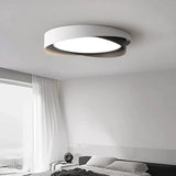 Solvane Minimalistische Doppelring-LED-Deckenleuchte | Moderne Aufbauleuchte