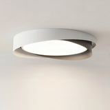 Solvane Minimalistische Doppelring-LED-Deckenleuchte | Moderne Aufbauleuchte