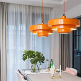 Hind Bauhaus Triple Layer Disc Pendant Light - Modern Macaron Design