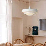 Hind Bauhaus Triple Layer Disc Pendant Light - Modern Macaron Design