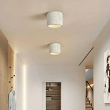Vaelis Wabi-Sabi Cylindrical Ceiling Lamp - Modern Minimalist Lighting