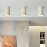 Vaelis Wabi-Sabi Cylindrical Ceiling Lamp - Modern Minimalist Lighting