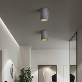 Vaelis Wabi-Sabi Cylindrical Ceiling Lamp - Modern Minimalist Lighting