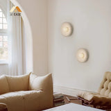 Marenys Modern Ceramic Flower Wall Light | Nordic Wabi-Sabi Sconce