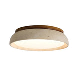 Veliana Wabi-Sabi Travertin Deckenleuchte – handgefertigte Stein-Deckenlampe