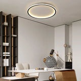 Zev Moderne runde hohle LED-Deckenleuchte – Minimalistische Deckenleuchte