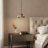 Zola Natural Travertine Pendant Light - Retro Wabi-Sabi LED Ceiling Lamp