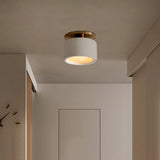 Zora Minimalist Porcelain Ceiling Light | Scandinavian Flush Mount