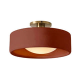 Zora Minimalist Porcelain Ceiling Light | Scandinavian Flush Mount