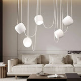 Torv, Suspension Moderne à Intensité Variable Multi-Lumière - Lustre de Style Nordique