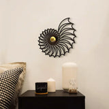 Applique murale décorative LED Aegir Nautilus - Spirale murale de luxe moderne