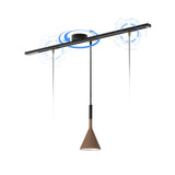 Rail de plafond mobile rotatif Morris 360° pour suspensions | Ailampplus