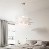 Nordic Lotus Flower Pendant Light - Modern Elegant Floral Chandelier