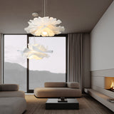 Nordic Lotus Flower Pendant Light - Modern Elegant Floral Chandelier