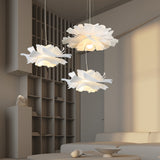 Nordic Lotus Flower Pendant Light - Modern Elegant Floral Chandelier