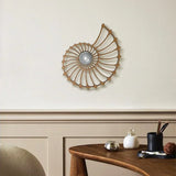 Applique murale décorative LED Aegir Nautilus - Spirale murale de luxe moderne