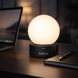 Black OASESS Sphere USB Table Lamp