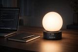 Black OASESS Sphere USB Table Lamp